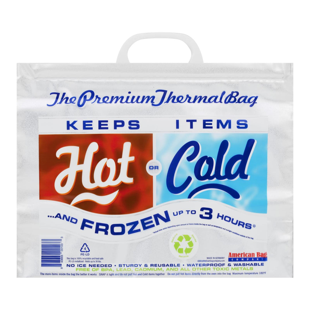 American Bag Company - Hot/cold Bag Small - Case Of 50 - Ct - Maras Green